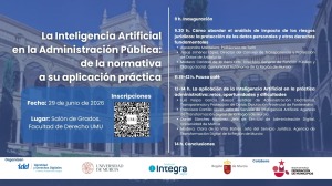 La Inteligencia Artificial en la Administraci�n P�blica: de la normativa a su aplicaci�n pr�ctica.